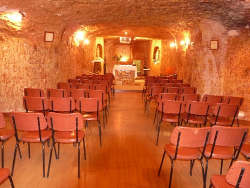 Untergrundkirche Cober Pedy